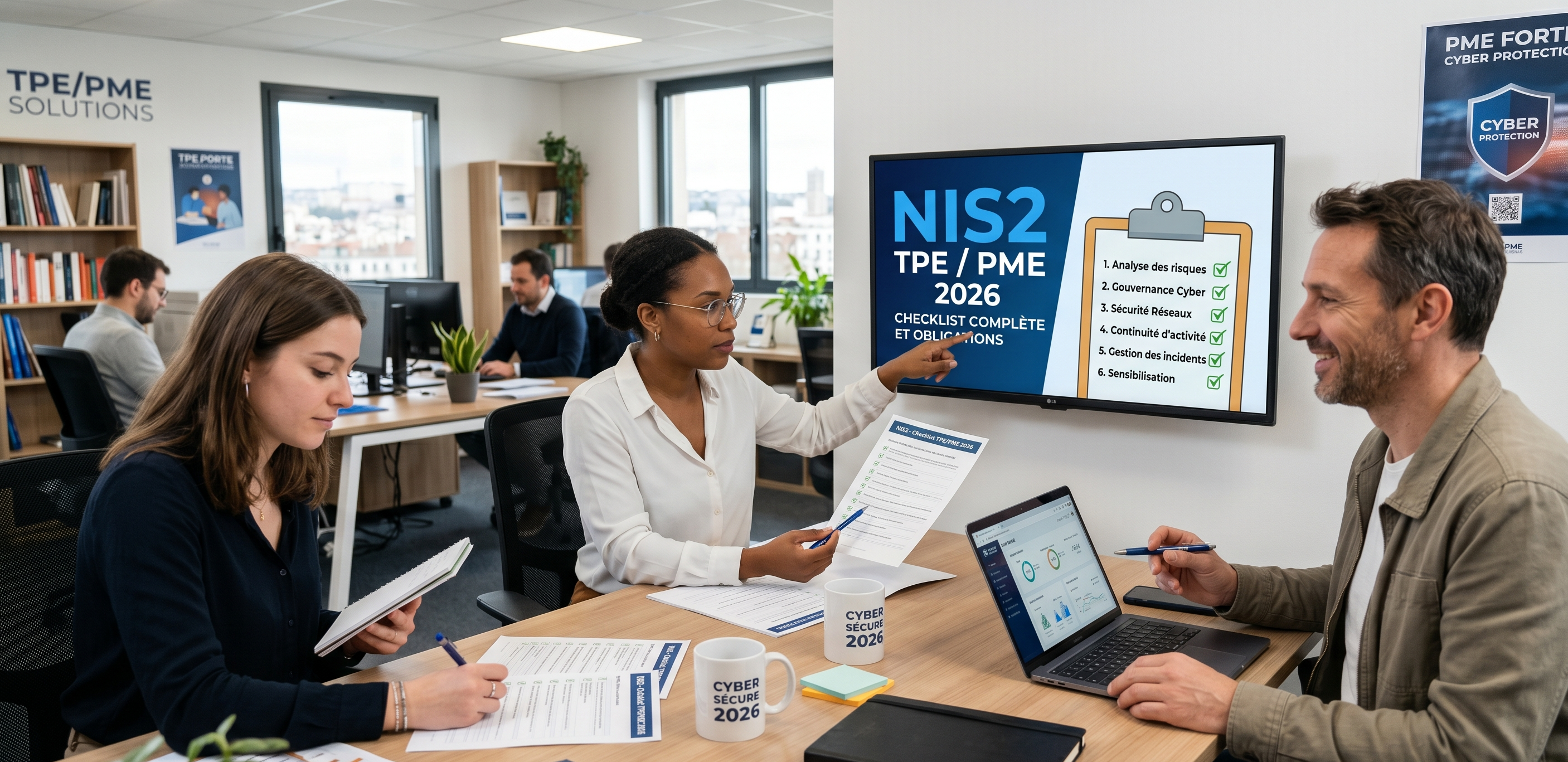 Conformité NIS2 TPE / PME 2026 : checklist complète et obligations